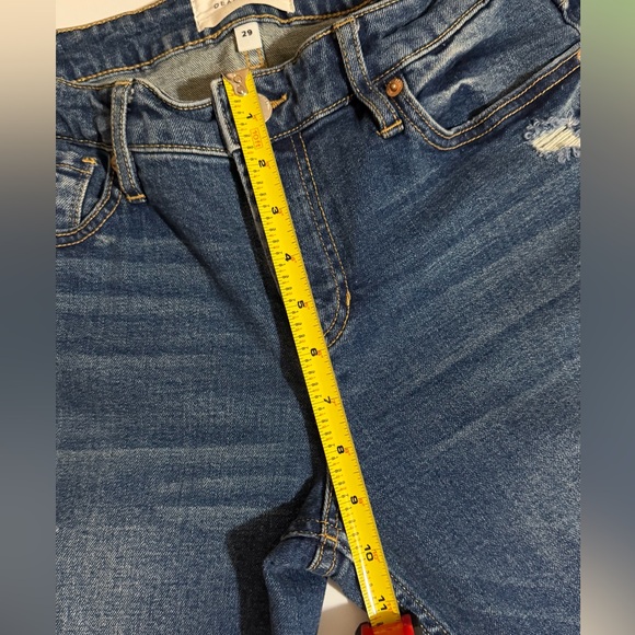 Dear John Blaire Straight Blue Ankle Cropped Jeans Size 29 - Picture 9 of 10